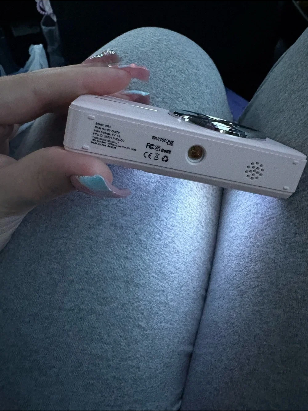 Compact Digital Camera in Light Pink
